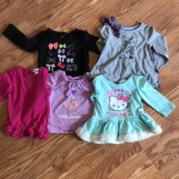 18 month long sleeve shirt girl